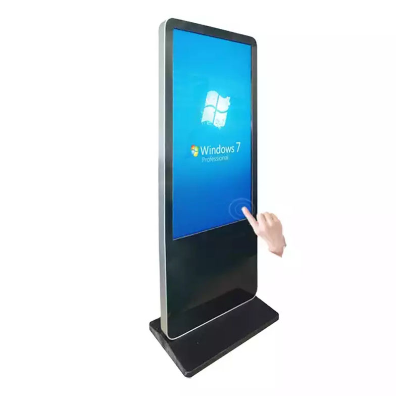 55 düym Döşəmə Dayanan Windows Touch Kiosk